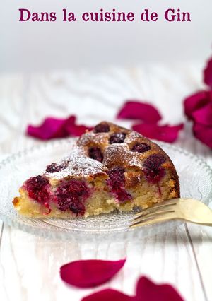 Une photo de Fondant à l'amande et framboise