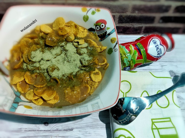 Bagaimana Membuat Corn Flake Greentea yang Sempurna