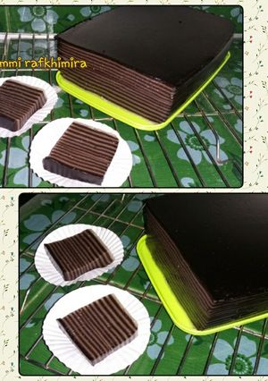 Foto resep Lapis Tapioka Coklat