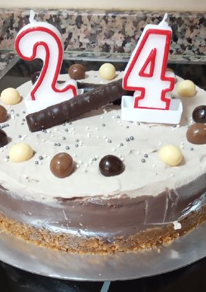 Una foto de Tarta fresca de chocolate