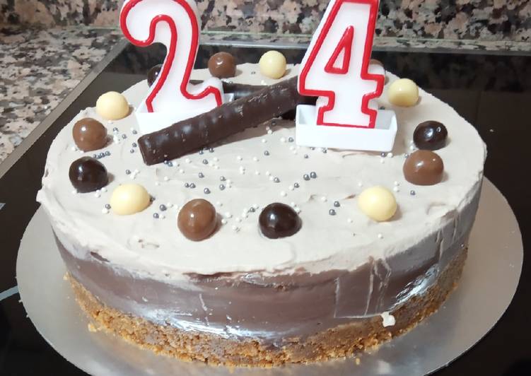 Tarta fresca de chocolate