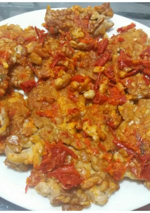 Foto resep Tempe geprek