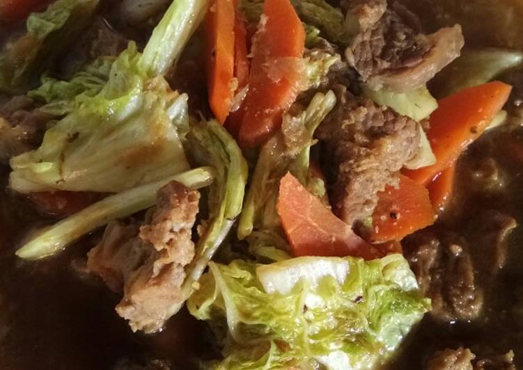 Tongseng daging sapi