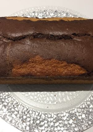 Una foto de Budín marmolado