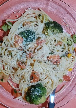 Una foto de Pasta con Vegetales: