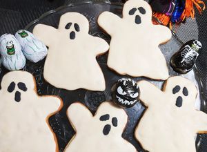 Foto principal de Galletitas Halloween: fantasmas sabor a miel