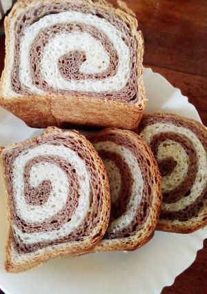 A picture of Chocolate swirl bread.