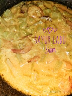 Foto resep 32.Sayur labu Siam (no MSG)