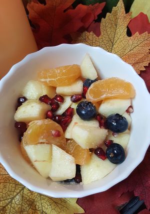 Une photo de Ma Salade de fruit du moment 😉