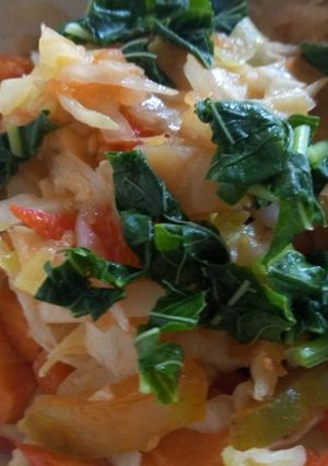 A picture of Cabbage soup(Xubeedat Cuisine).