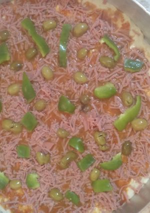 صورة لوصفة بيتزا اقتصادية