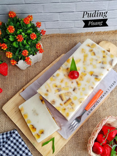 Foto resep Puding Pisang Santan