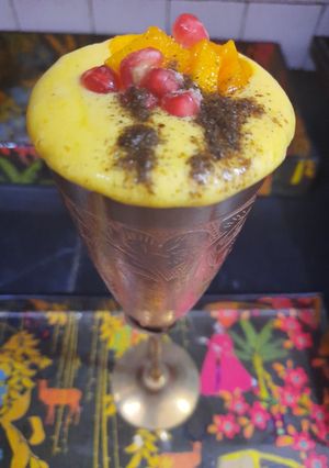 A picture of Mango smoothie.