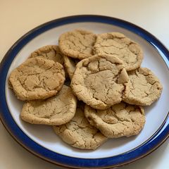 A picture of Vegan cookies.