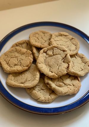 A picture of Vegan cookies.