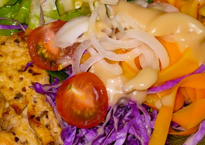 Resep Dressing vegetable salad oleh inas - Cookpad