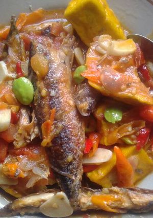 Foto resep Pindang tahu pete sarden mantepp