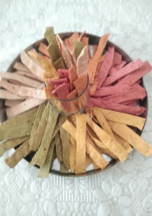 A picture of Airfryer Natural Colour Crispies.