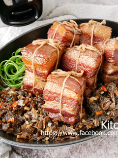 梅干東坡肉_電鍋年菜料理 的食譜成品照片