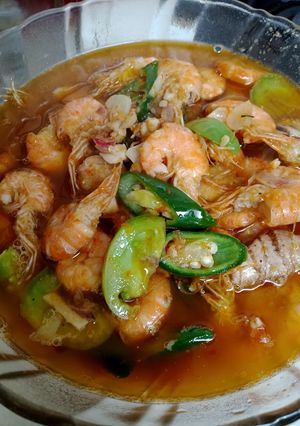 Foto resep Tumis udang