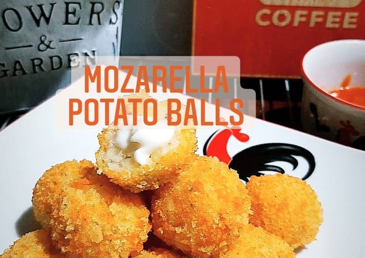 Mozarella Potato Balls