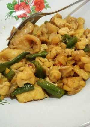 Foto resep Oseng Tahu Tempe Jamur