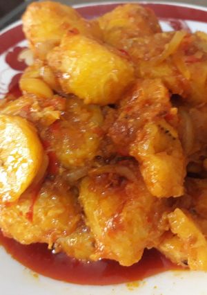 A picture of Ripe plantain porriage.