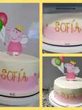 Torta sin gluten (temática Peppa)