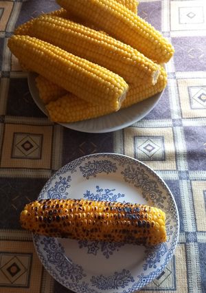 2014. Főtt és sült kukorica 😋 recept fotója