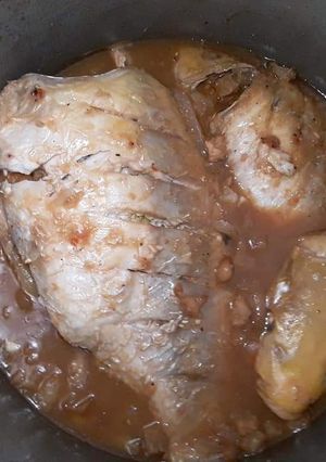 Hình của món Cá Chép Chưng Tương.