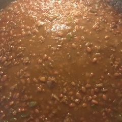 A picture of Soulfood Baked Beans.