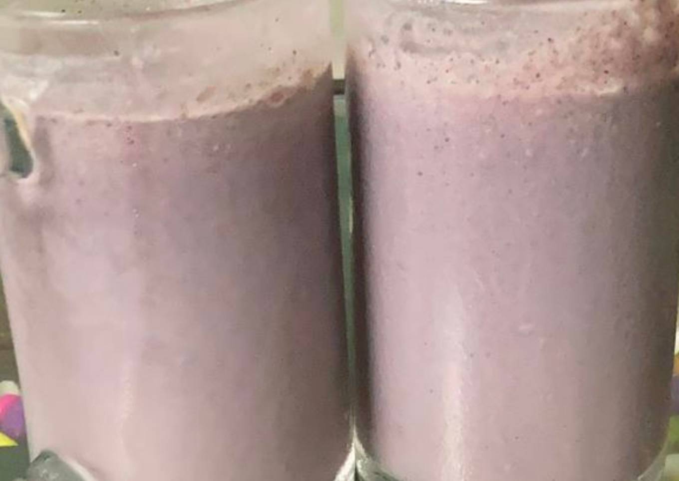 Blueberry Almonds Oats Smoothie