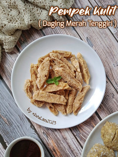 Foto resep Pempek Kulit (Daging Merah Tenggiri)