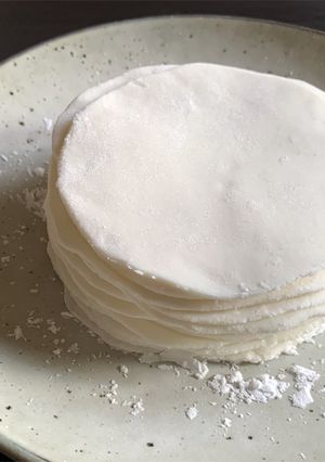 A picture of Gluten-Free Gyoza Wrappers.
