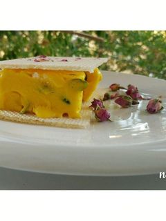 عکسی از دستور بستنی سنتی زعفرانی