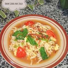 A picture of Bakmi Godog khas Jogja.
