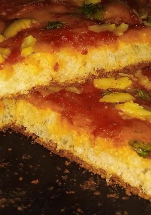 صورة لوصفة بيتزا كارى 🍕🍕🤗