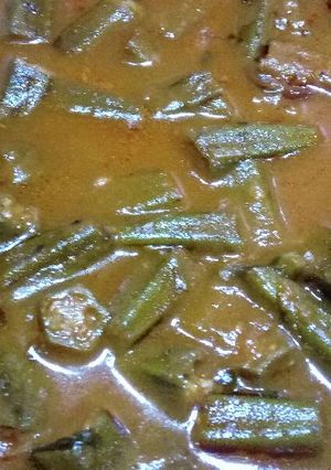 صورة لوصفة مرقة الباميا