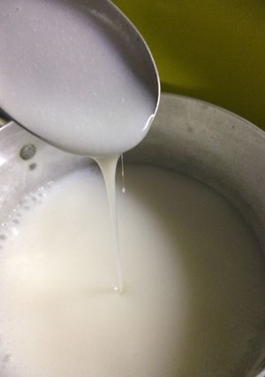 Hình của món Nước cốt dừa.