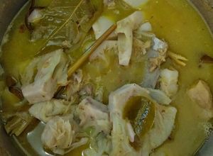 Foto resep Jukut balung atau Sayur nangka tulang babi