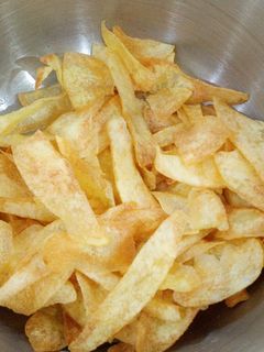 عکسی از دستور چیپس ترد خانگی
