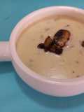 Crema de champiñones