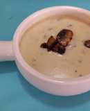 Crema de champiñones