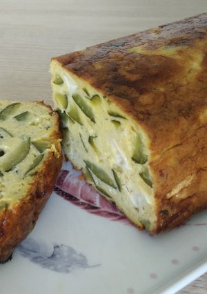 Une photo de Terrine de courgettes