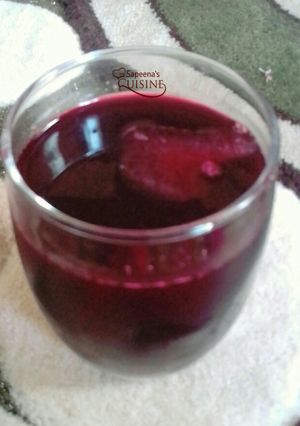 A picture of Zobo drink.