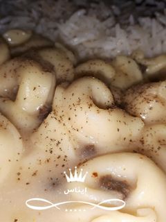 صورة لوصفة شوربه فطر بالمعكرونة المحشيه
