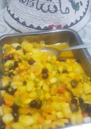 A picture of Healthy desert mix.