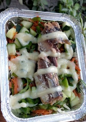A picture of Simple Titus Salad.