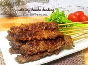 Gambar sate sapi teflon