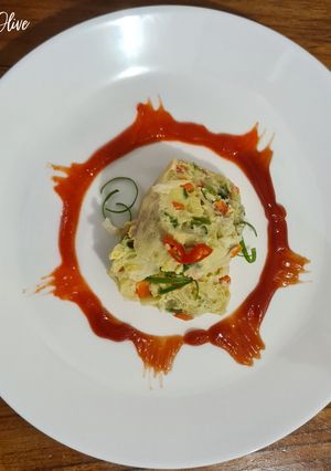 Foto resep Telur Sayur Kukus / Vegie Egg Steam